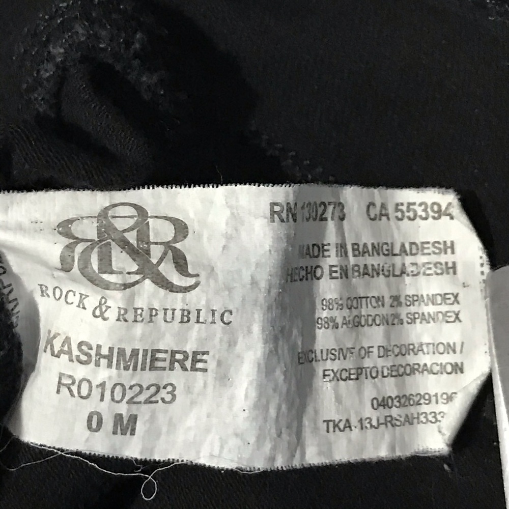 🎉HP🎉Rock&Republic Kashmiere stretch jeans - Picture 10 of 14